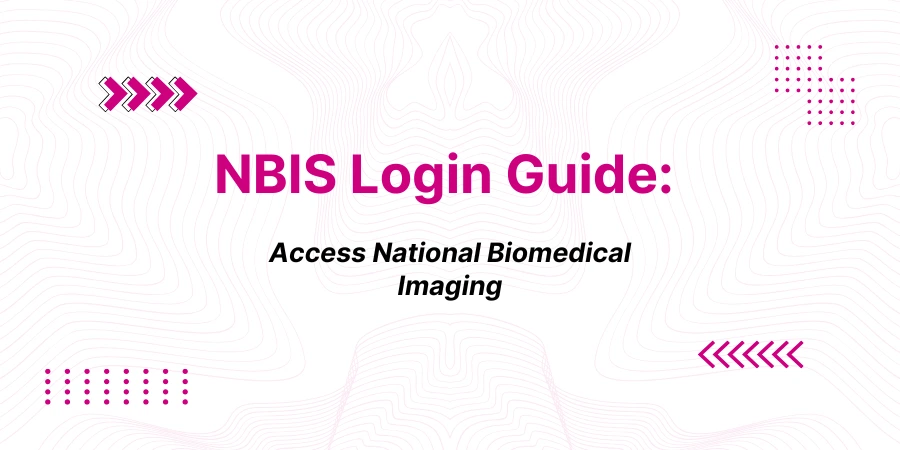 NBIS Login Guide: Access National Biomedical Imaging