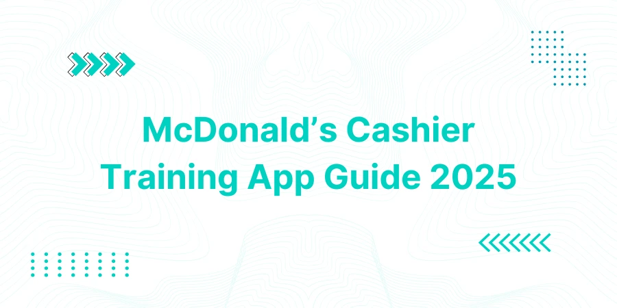 McDonalds Cashier Training App Guide